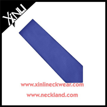 Dry-clean Only 100% seda hecha a mano flaco Royal Blue Mens Tie